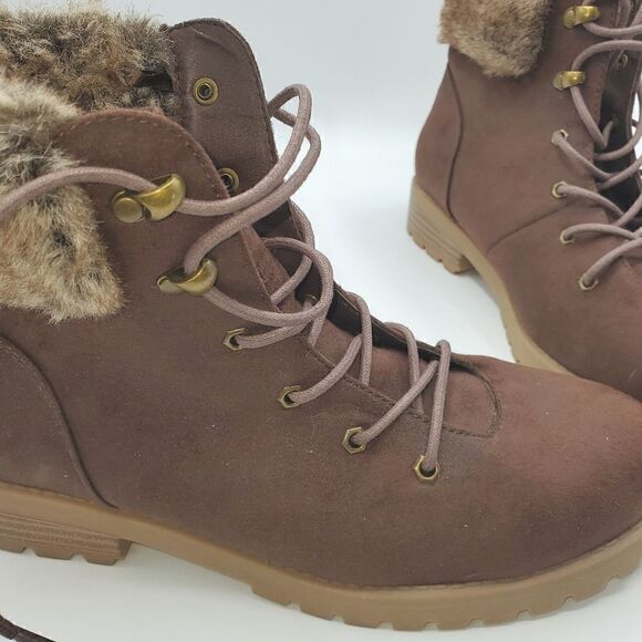 Cliffs By White Mountain Pearson Ankle Boot Women's Size 10 Brown - Picture 8 of 16